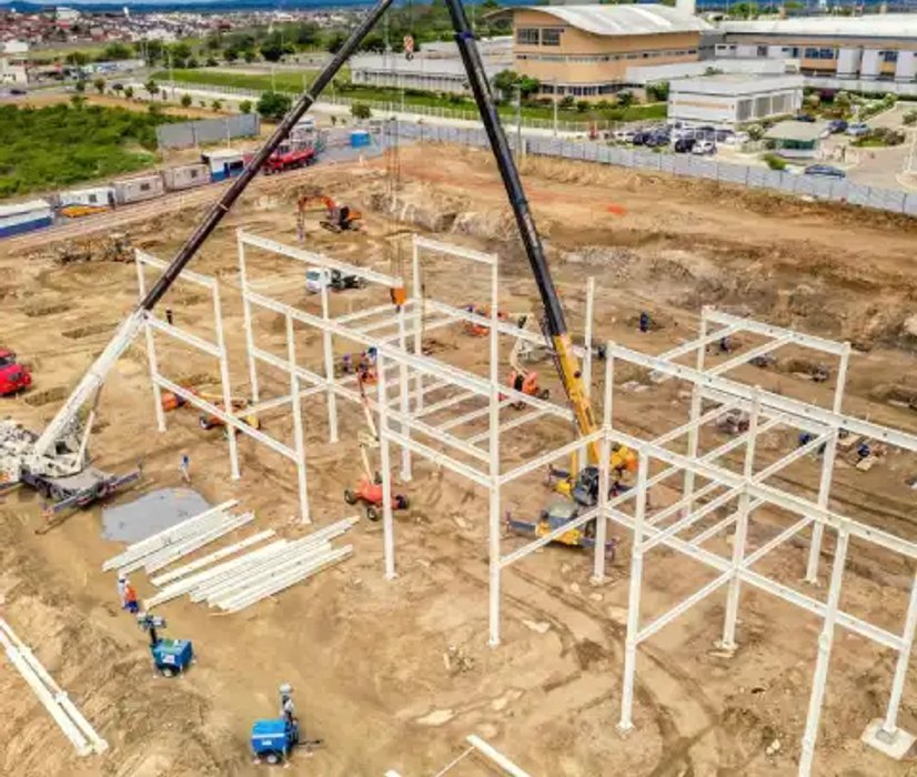 Commercial concrete installation by West Coast Construction in the Bay Area