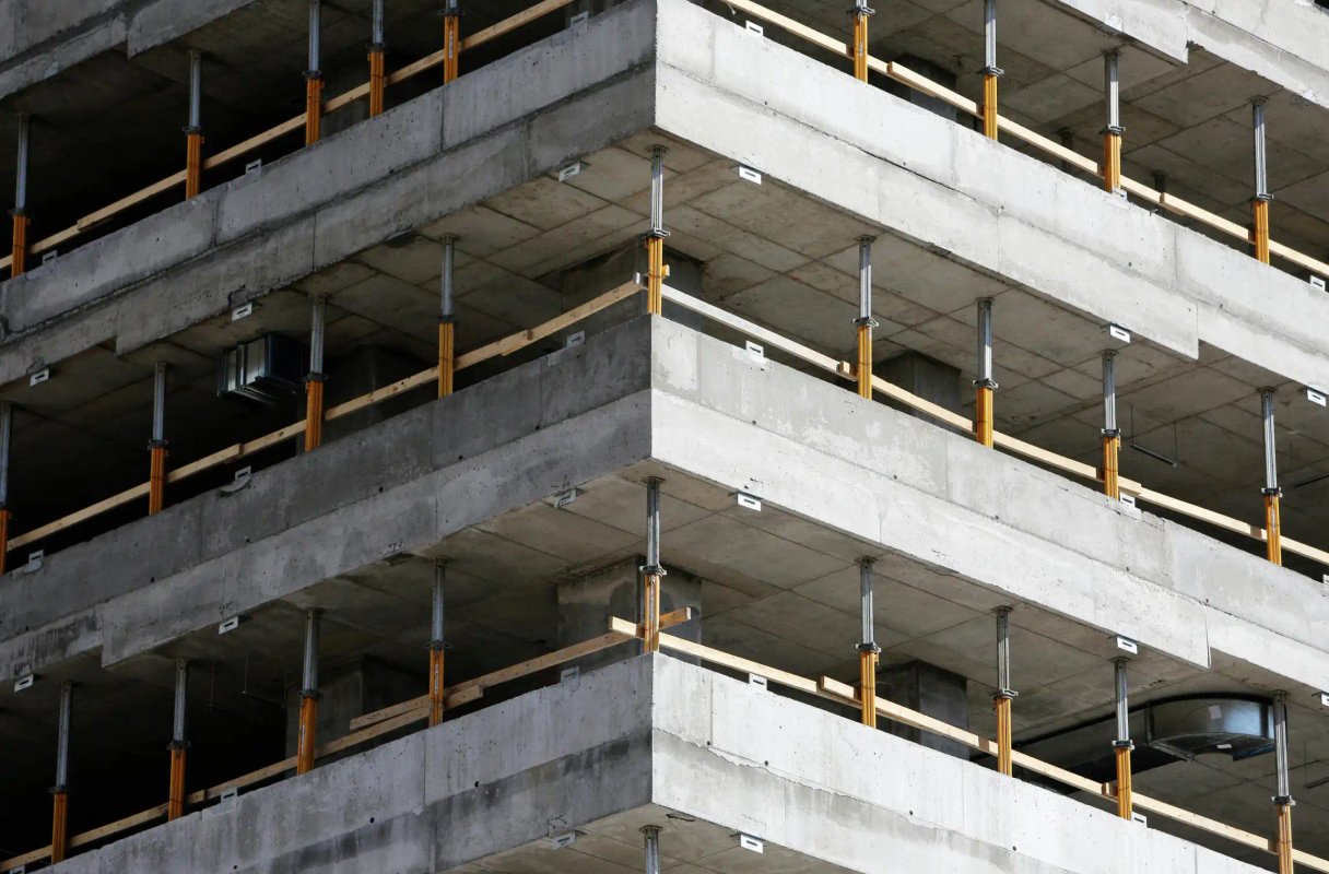 Structural concrete work by West Coast Construction in the Bay Area