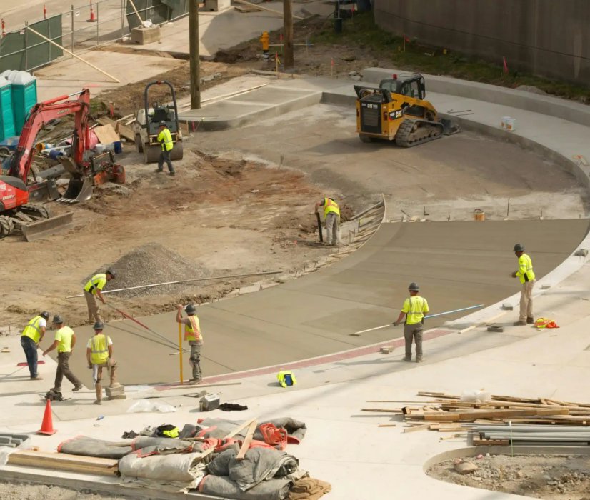 Commercial landscaping by West Coast Construction in the Bay Area